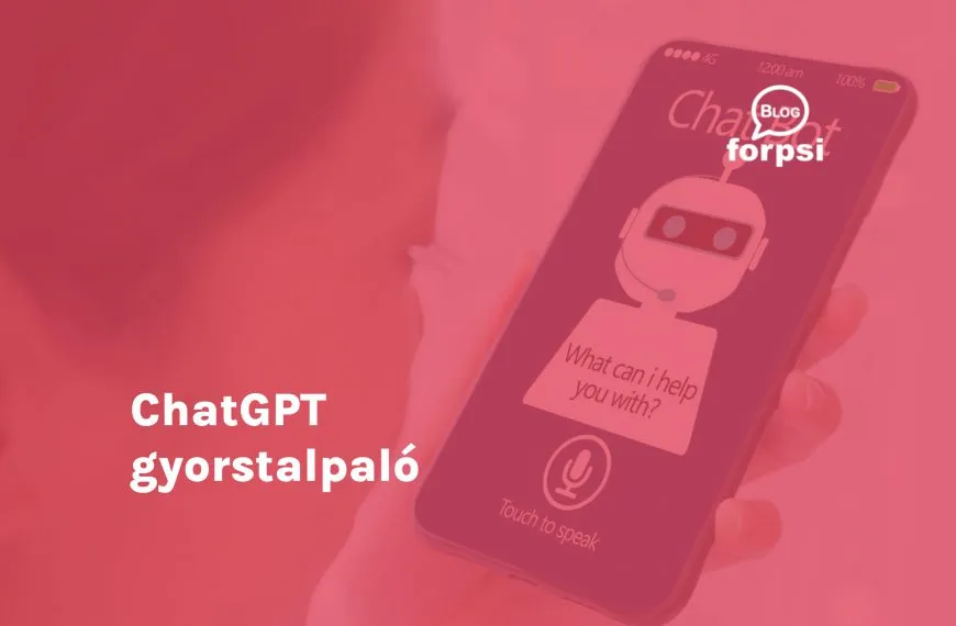 ChatGPT gyorstalpaló