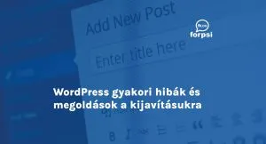 WordPress gyakori hibák és megoldások a kijavításukra