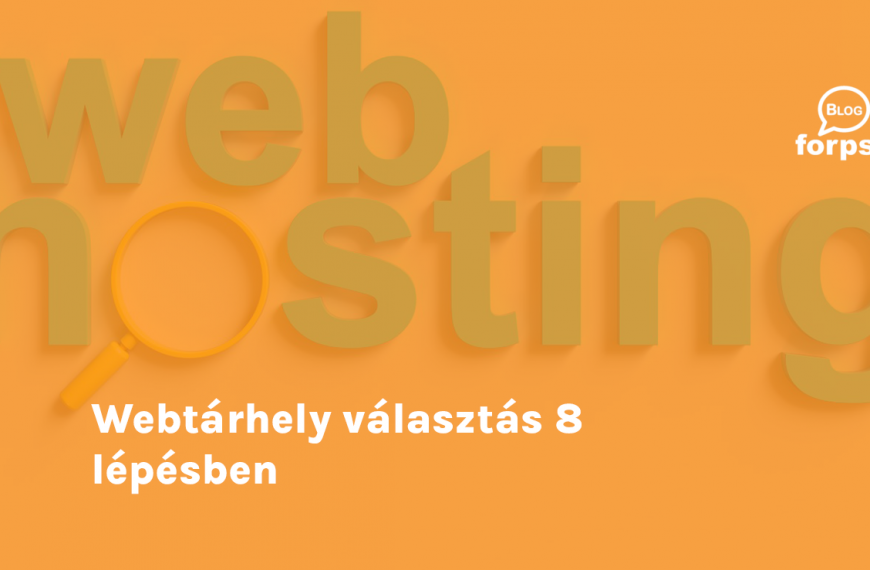 Webtárhely választás 8 lépésben