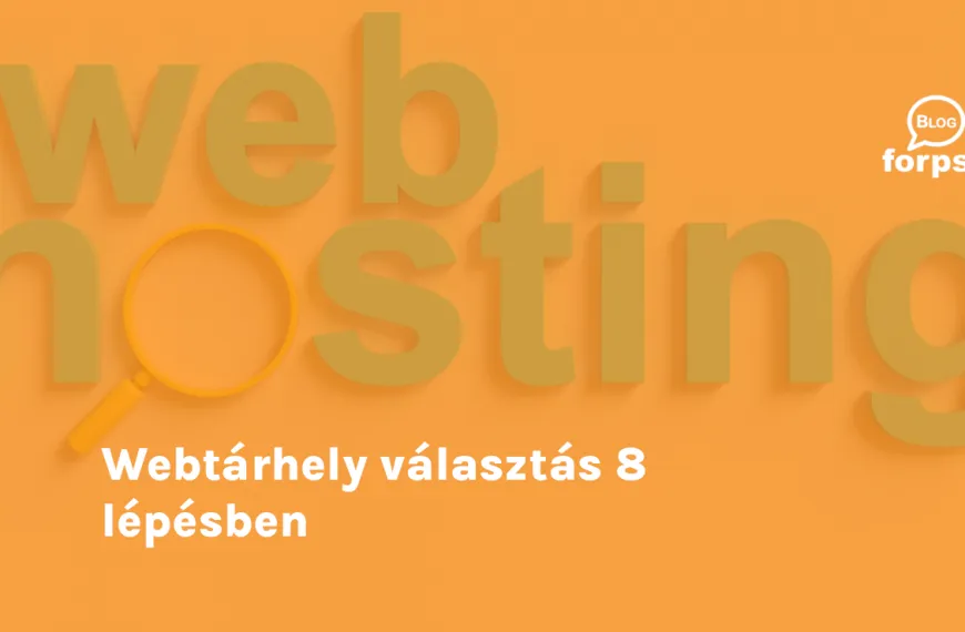 Webtárhely választás 8 lépésben