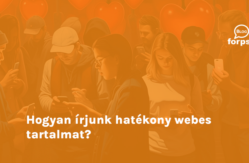 Hogyan írjunk hatékony webes tartalmat?