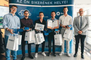Az Óbudai Egyetem csapata nyert a 2025-ös az Aruba Cloud Hackathon & Tech Show-n