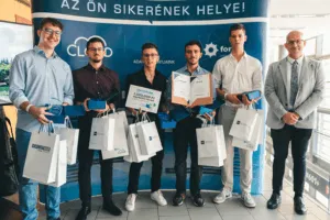 Az Óbudai Egyetem csapata nyert a 2025-ös az Aruba Cloud Hackathon & Tech Show-n