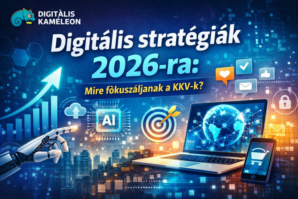 Digitális stratégiák 2026-ra – mire fókuszáljanak a KKV-k?