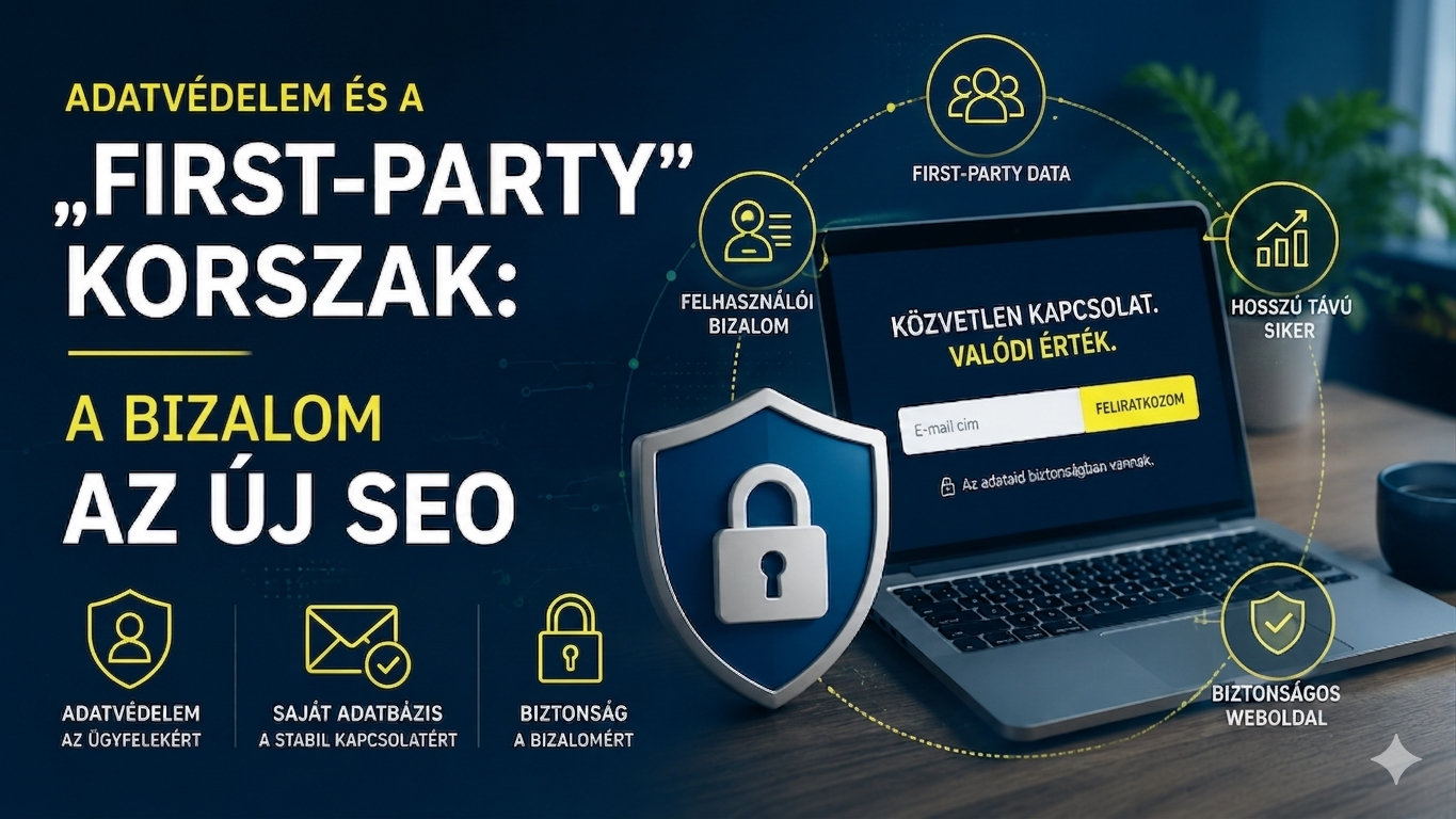 Adatvédelem és a „First-Party” korszak: A bizalom az új SEO