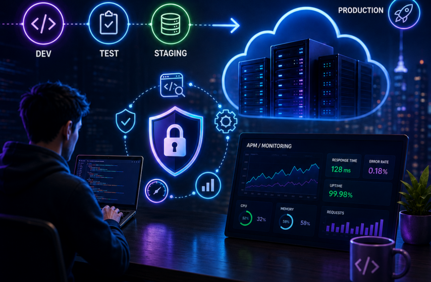 DevSecOps és webfejlesztői trendek: A fejlesztői és a production környezet szétválásának rejtett veszélyei