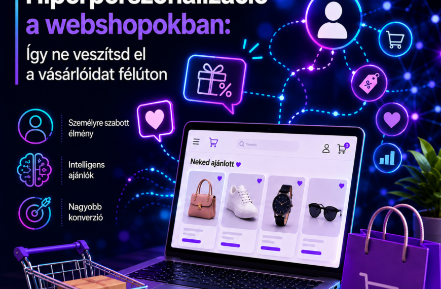 Hiperperszonalizáció a webshopokban: hogyan csökkentsd a kosárelhagyást és növeld a konverziót?