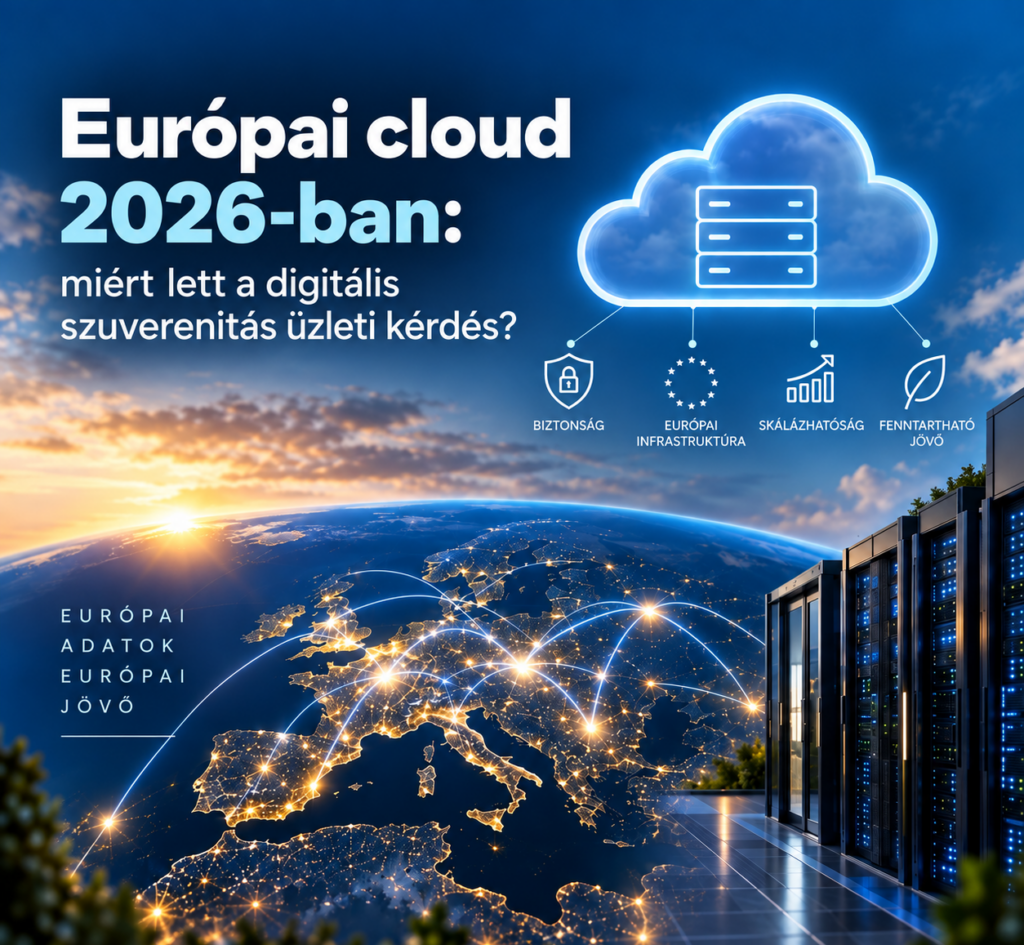 Európai cloud 2026-ban: miért lett a digitális szuverenitás üzleti kérdés?